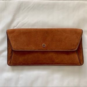 Marc By Marc Jacobs Suede Leather Clutch